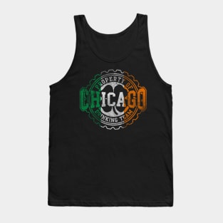 Chicago Irish Drinking Team St Patricks Day Tank Top